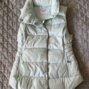 Athleta Women's Light Blue Puffer Vest